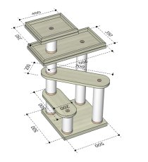 画像4: CT◆ トルネードベーシックS　ツインベッド　 【大型1個口】 (4)