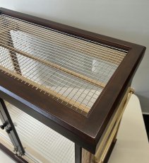 画像6: 【Ｎ様専用】ピザトル君仕様・ショウガラゴ用木製ケージ（W600×D400×H650） (6)
