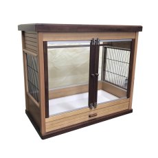 画像8: 【Ｎ様専用】ピザトル君仕様・ショウガラゴ用木製ケージ（W600×D400×H650） (8)