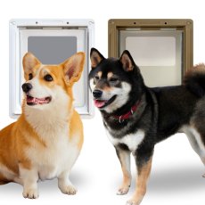 画像1: 中型犬用ドッグフラップ　DF-Ｍ (1)